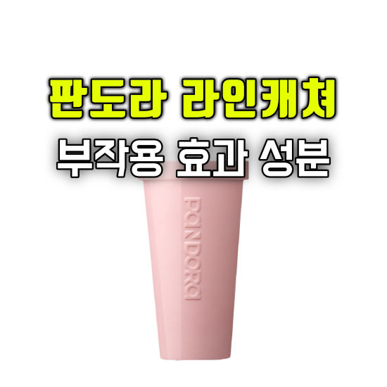 판도라 라인캐쳐 부작용 후기 효과