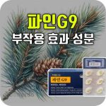 파인 G9 효능 성분 부작용 복용법 항산화