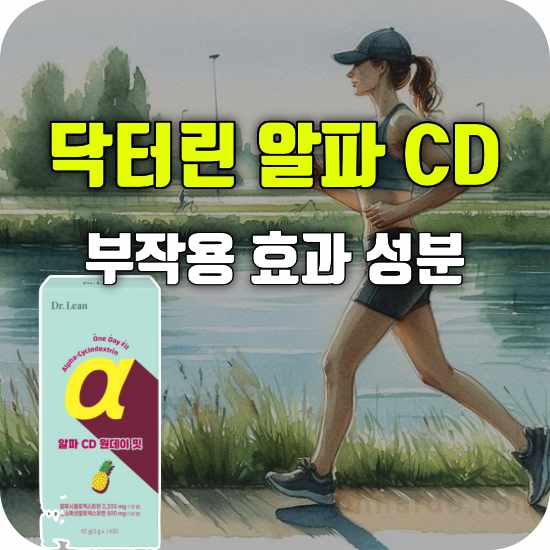 닥터린 알파시디 부작용 원데이핏 효과 성분