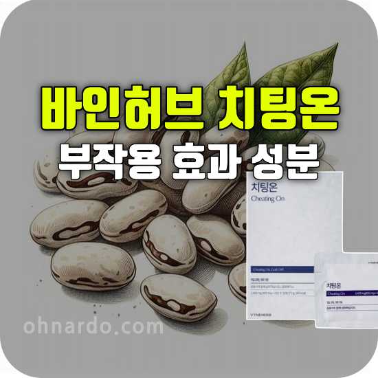 바인허브 치팅온 부작용 효과 성분