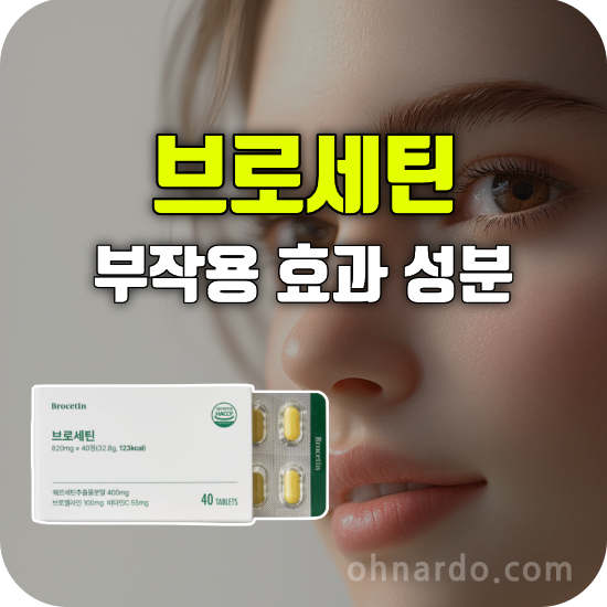 브로세틴 부작용 효과 성분