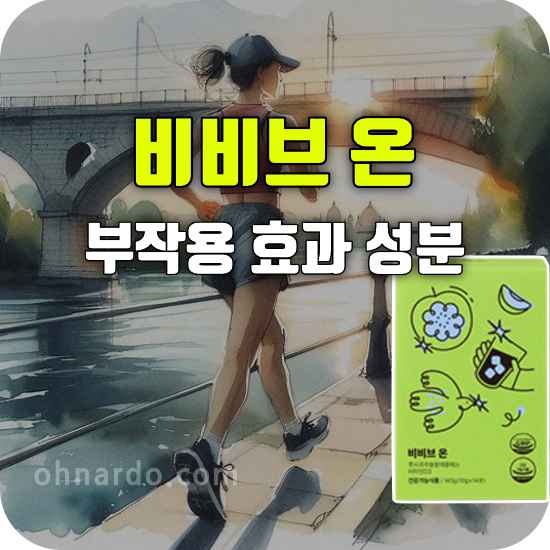 비비브온 부작용 효과 성분 식전 식후 복용법