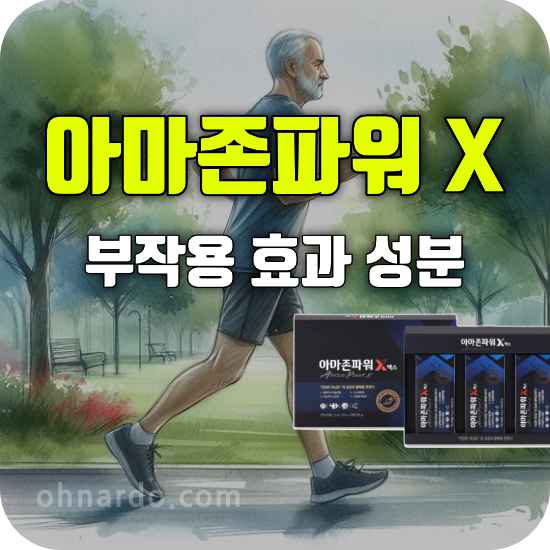 아마존파워 X 부작용 효능 성분 가격