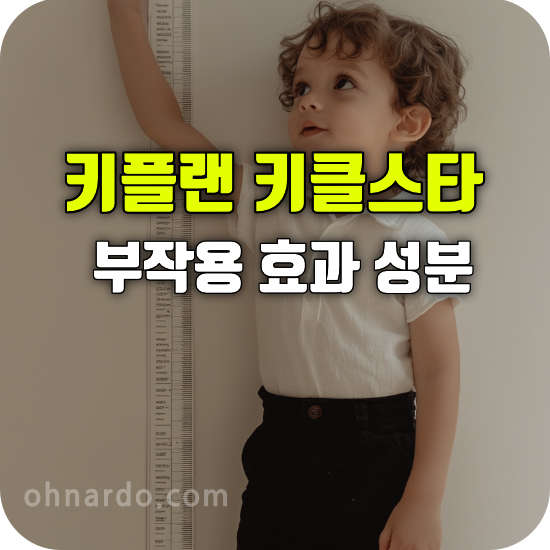 키플랜 키클스타 부작용 효능 성분