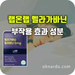 랩온랩 멜라가바닌 효과 부작용