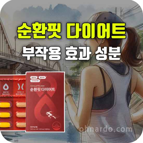 순환핏 다이어트 부작용 효과 성분 후기