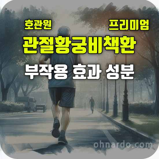 호관원 관절황궁비책환 프리미엄 부작용 효능 성분