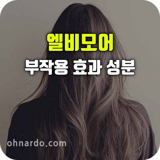 엘비모어 부작용 효능 성분