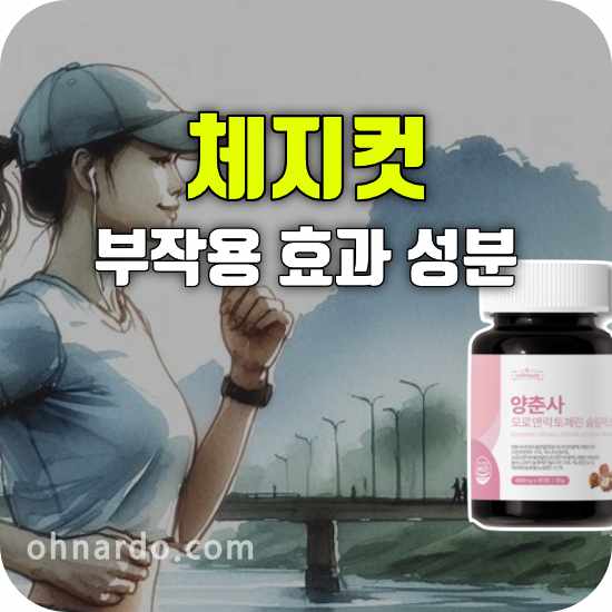 체지컷 부작용 효과 성분 복용법
