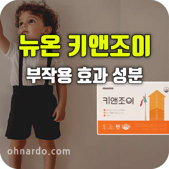 뉴온 키앤조이 부작용 효과 성분