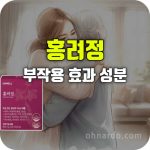 홍려정 효과 부작용 성분